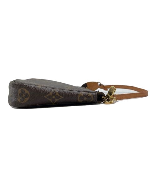 LOUIS VUITTON（ルイ ヴィトン）LOUIS VUITTON (ルイ ヴィトン) ポシェット ブラウン×ベージュの古着・服飾アイテム