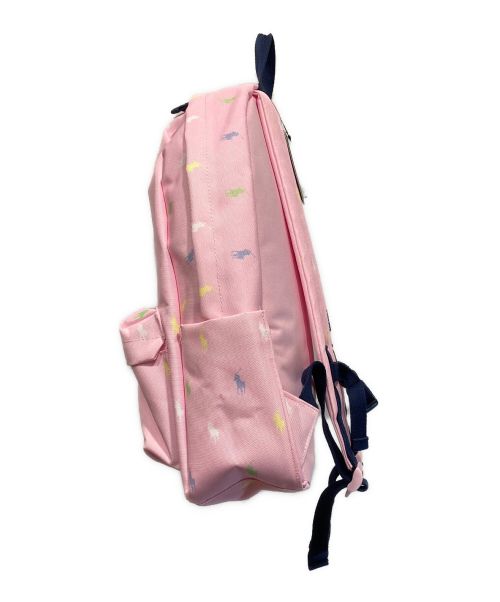 POLO RALPH LAUREN（ポロ・ラルフローレン）POLO RALPH LAUREN (ポロ・ラルフローレン) Pony Backpack ピンク 未使用品の古着・服飾アイテム
