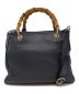 GUCCI (グッチ) バンブーショッパー2wayバッグ ブラック：38000円