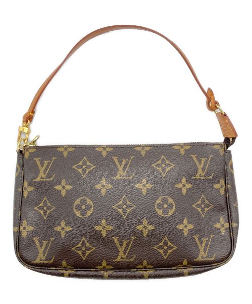 LOUIS VUITTON（ルイ ヴィトン）LOUIS VUITTON (ルイ ヴィトン) ポーチ ブラウンの古着・服飾アイテム