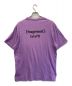 MONCLER (モンクレール) FRAGMENT DESIGN (フラグメントデザイン) fragment design staffロゴ クルーネック Tシャツ パープル サイズ:L：13000円