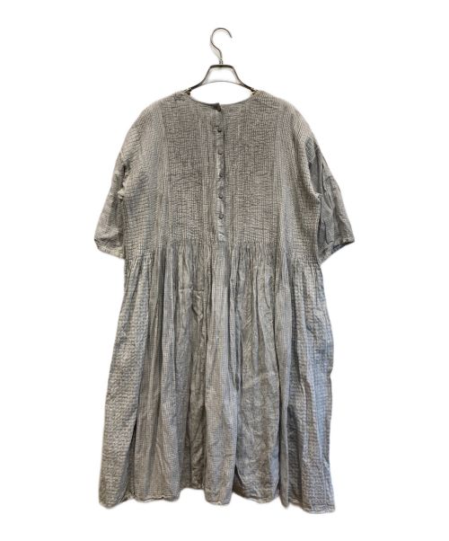 maison de soil（メゾンドソイル）maison de soil (メゾンドソイル) ピンタクワンピース グレー サイズ:2の古着・服飾アイテム