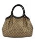 GUCCI (グッチ) GGキャンバススーキーハンドバッグ ベージュ：42000円
