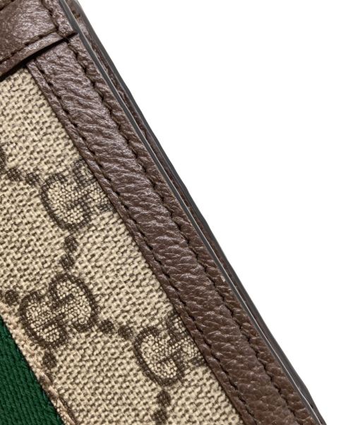 GUCCI（グッチ）GUCCI (グッチ) GG フレンチフラップウォレット ベージュの古着・服飾アイテム