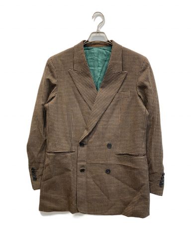 【未使用級】ポールスミス テーラードジャケット XL ターコイズブルー 総柄 メンズ ジャケット ｜ポール・スミス