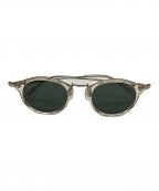 金子眼鏡×BEAUTY&YOUTHカネコガンキョウ×ビューティーアンドユース）の古着「別注サングラス」｜ゴールド