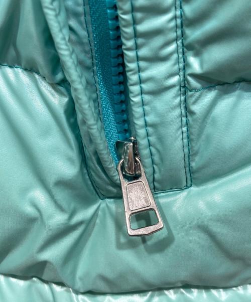 MONCLER（モンクレール）MONCLER (モンクレール) AWAKE (アウェイク) バックロゴシャイニーナイロンダウンベスト スカイブルー 未使用品の古着・服飾アイテム