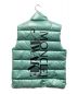 MONCLER (モンクレール) AWAKE (アウェイク) バックロゴシャイニーナイロンダウンベスト スカイブルー 未使用品：42000円