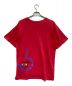 OLD STUSSY (オールドステューシー) プリントTシャツ レッド サイズ:L：6000円