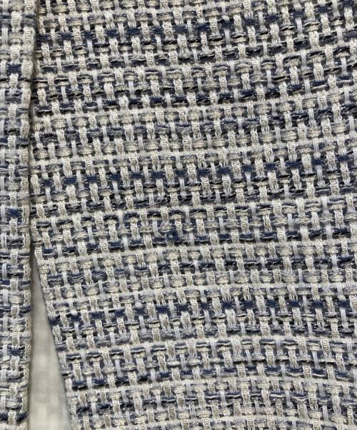 Mystrada（マイストラーダ）Mystrada (マイストラーダ) ツイードキャミワンピ ホワイト サイズ:36 未使用品の古着・服飾アイテム