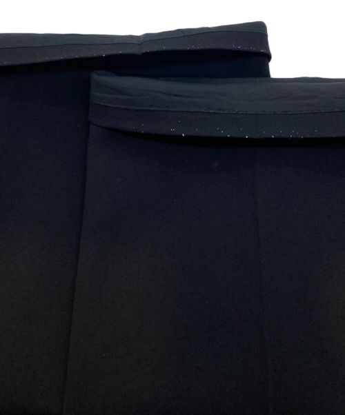 MUSE de Deuxieme Classe（ミューズ ドゥーズィエム クラス）MUSE de Deuxieme Classe (ミューズ ドゥーズィエム クラス) センタープレス ストレートパンツ ブラック サイズ:34の古着・服飾アイテム