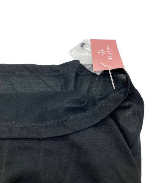 iDea Luce（イデア ルーチェ）iDea Luce (イデア ルーチェ) フレンチトップス ブラック×ホワイト サイズ:FREEの古着・服飾アイテム