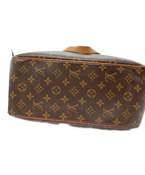 LOUIS VUITTON（ルイ ヴィトン）LOUIS VUITTON (ルイ ヴィトン) バティニョール・ヴェルティカル ブラウン×ベージュの古着・服飾アイテム