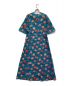 LA MARINE FRANCAISE (マリンフランセーズ) DECADENT BLOOMS ロングワンピース ネイビー×ピンク サイズ:-：4000円