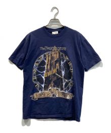 Walt Disney World（ウォルトディズニーワールド）の古着「TOWER OF TERROR プリント Tシャツ」｜ネイビー