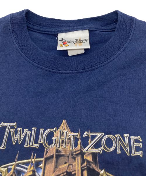 Walt Disney World（ウォルトディズニーワールド）Walt Disney World (ウォルトディズニーワールド) TOWER OF TERROR プリント Tシャツ ネイビー サイズ:不明の古着・服飾アイテム