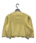 GUCCI (グッチ) adidas (アディダス) Cropped Cardigan イエロー×ブラック サイズ:L：36000円