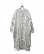 journal standard luxeジャーナルスタンダード ラックス）の古着「リネンワッシャー Big-シャツワンピース」｜ホワイト