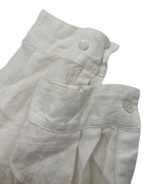 journal standard luxe（ジャーナルスタンダード ラックス）journal standard luxe (ジャーナルスタンダード リュクス) リネンワッシャー Big-シャツワンピース ホワイト サイズ:-の古着・服飾アイテム