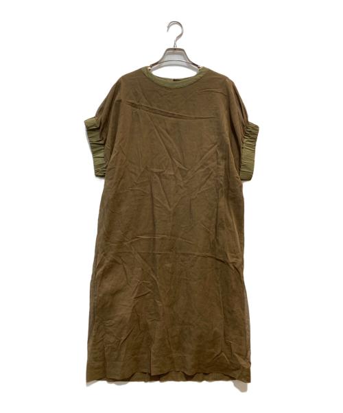 nicholson and nicholson（ニコルソンアンドニコルソン）nicholson and nicholson (ニコルソンアンドニコルソン) ワンピース オリーブ サイズ:38の古着・服飾アイテム