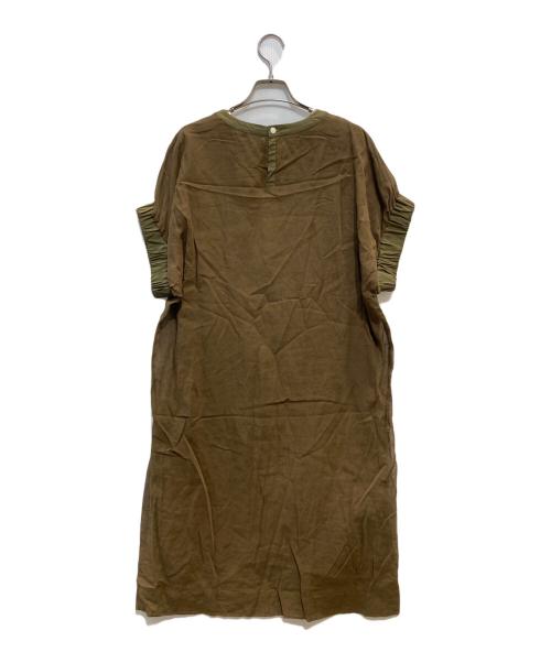 nicholson and nicholson（ニコルソンアンドニコルソン）nicholson and nicholson (ニコルソンアンドニコルソン) ワンピース オリーブ サイズ:38の古着・服飾アイテム