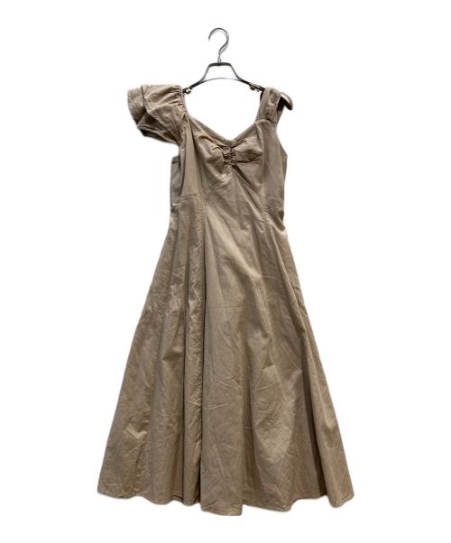 HER LIP TO（ハーリップトゥ）Her lip to (ハーリップトゥ) Magical Summer Long Dress ブラウン サイズ:Mの古着・服飾アイテム