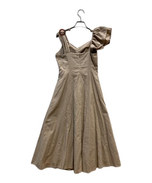 HER LIP TO（ハーリップトゥ）Her lip to (ハーリップトゥ) Magical Summer Long Dress ブラウン サイズ:Mの古着・服飾アイテム