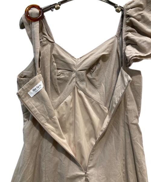 HER LIP TO（ハーリップトゥ）Her lip to (ハーリップトゥ) Magical Summer Long Dress ブラウン サイズ:Mの古着・服飾アイテム