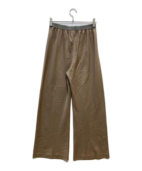 AP STUDIO（エーピーストゥディオ）AP STUDIO (エーピーストゥディオ) ストレートイージーパンツ ブラウン サイズ:38の古着・服飾アイテム