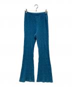 MAISON SPECIALメゾンスペシャル）の古着「フレアパンツ」｜ブルー