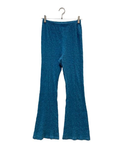 MAISON SPECIAL（メゾンスペシャル）MAISON SPECIAL (メゾンスペシャル) フレアパンツ ブルー サイズ:FREEの古着・服飾アイテム