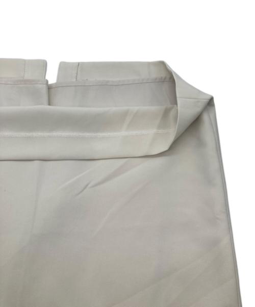 NOLLEY'S sophi（ノーリーズソフィー）NOLLEY'S sophi (ノーリーズソフィー) ウォッシャブルダブルクロス2WAYジップタイトスカート アイボリー サイズ:38の古着・服飾アイテム