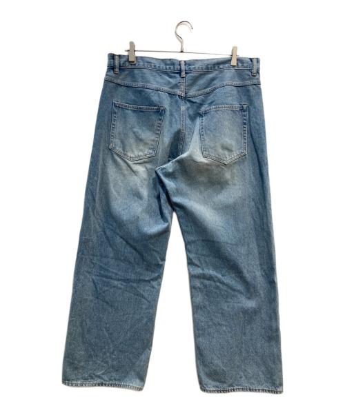 FRAMeWORK（フレームワーク）FRAMeWORK (フレームワーク) ワイドパンツ ブルー サイズ:UK 40の古着・服飾アイテム