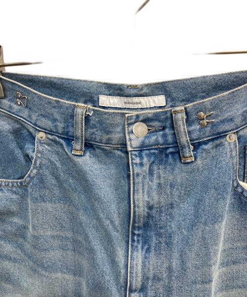 FRAMeWORK（フレームワーク）FRAMeWORK (フレームワーク) ワイドパンツ ブルー サイズ:UK 40の古着・服飾アイテム