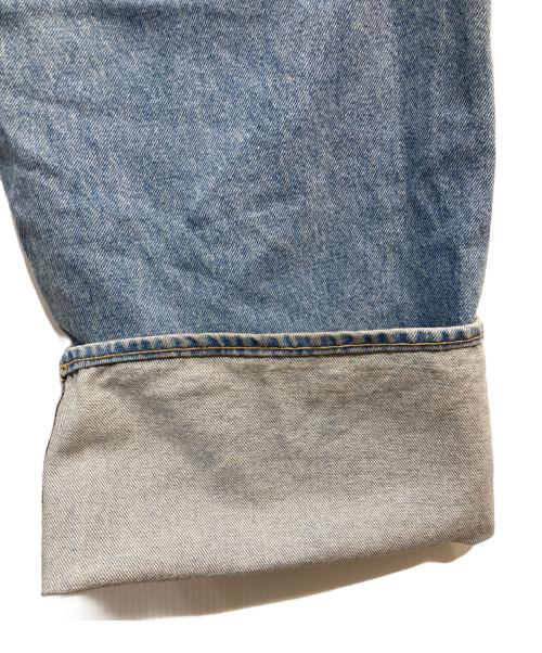 FRAMeWORK（フレームワーク）FRAMeWORK (フレームワーク) ワイドパンツ ブルー サイズ:UK 40の古着・服飾アイテム