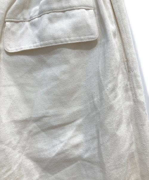 STEVEN ALAN（スティーブンアラン）STEVEN ALAN (スティーブンアラン) HEMP TWILL EASY PANTS ホワイト サイズ:Sの古着・服飾アイテム