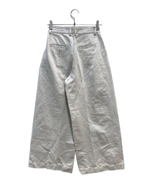 STEVEN ALAN（スティーブンアラン）STEVEN ALAN (スティーブンアラン) ワイドパンツ ライトグレー サイズ:Sの古着・服飾アイテム