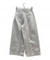 STEVEN ALAN (スティーブンアラン) ワイドパンツ ライトグレー サイズ:S：3980円