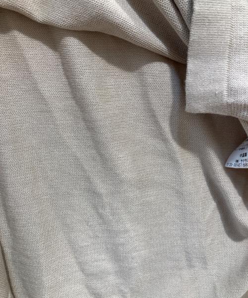 DEUXIEME CLASSE（ドゥーズィエム クラス）Deuxieme Classe (ドゥーズィエム クラス) ノースリーブニット ベージュ サイズ:-の古着・服飾アイテム