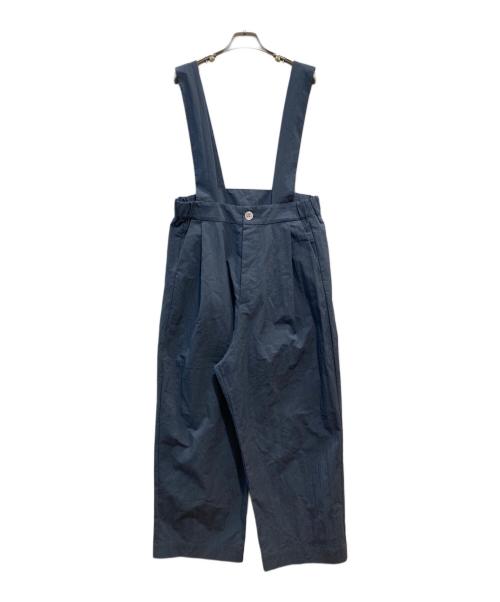 Cion（シオン）cion (シオン) シェルテックサスペンダーパンツ ブルー サイズ:Fの古着・服飾アイテム