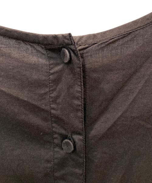 maison de soil（メゾンドソイル）maison de soil (メゾンドソイル) コットンブラウス ブラック サイズ:2の古着・服飾アイテム