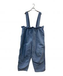 nest Robe（ネストローブ）の古着「コットンリネンタイプライター」｜ブルー