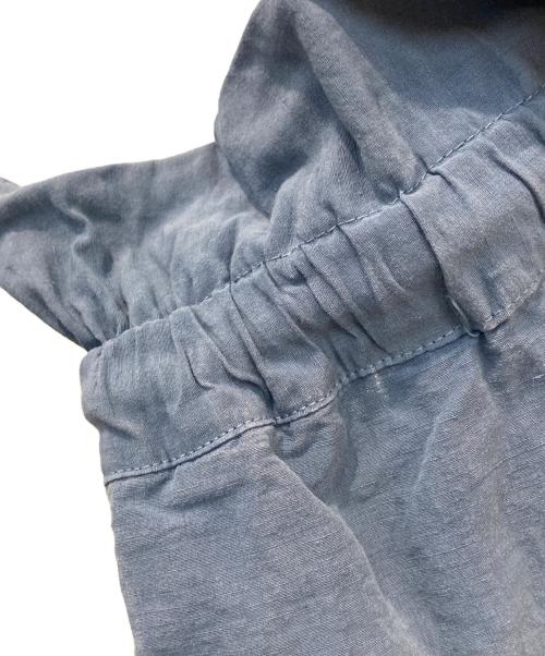 nest Robe（ネストローブ）nest Robe (ネストローブ) コットンリネンタイプライター ブルー サイズ:Fの古着・服飾アイテム