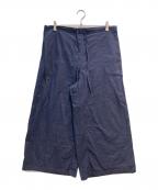 maison de soilメゾンドソイル）の古着「コットンパンツ」｜ネイビー