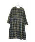 maison de soil (メゾンドソイル) コットンウールチェックピンタックワンピース ネイビー サイズ:1：12000円
