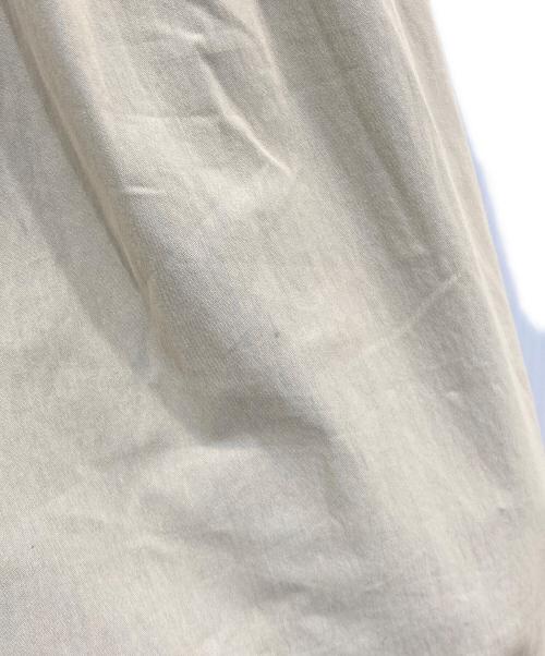 Spick and Span（スピック＆スパン）Spick and Span (スピックアンドスパン) コットンナイロンキャミソールボリュームドレス ベージュ サイズ:-の古着・服飾アイテム