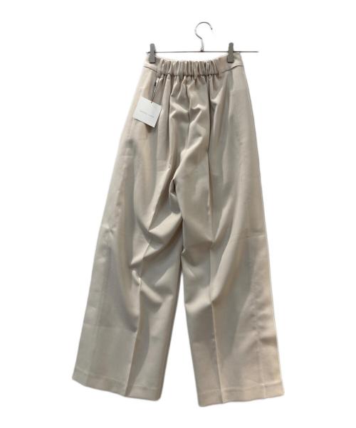 CAPRICIEUX LE'MAGE（カプリシューレマージュ）CAPRICIEUX LE'MAGE (カプリシューレマージュ) ワイドスラックス ベージュ サイズ:38 未使用品の古着・服飾アイテム
