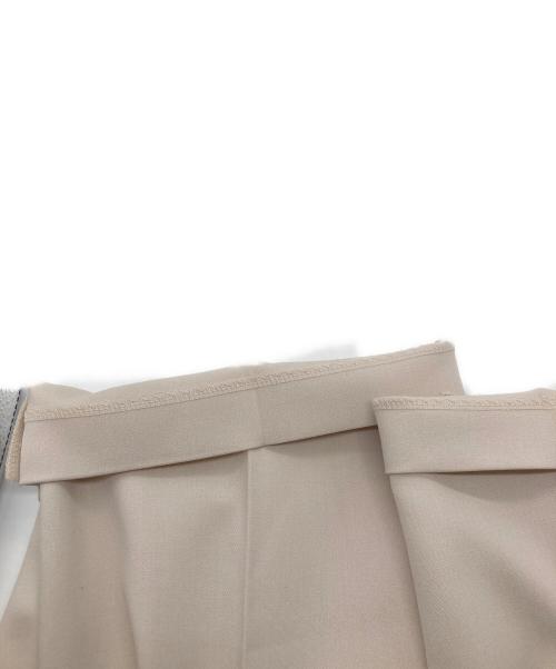 CAPRICIEUX LE'MAGE（カプリシューレマージュ）CAPRICIEUX LE'MAGE (カプリシューレマージュ) ワイドスラックス ベージュ サイズ:38 未使用品の古着・服飾アイテム