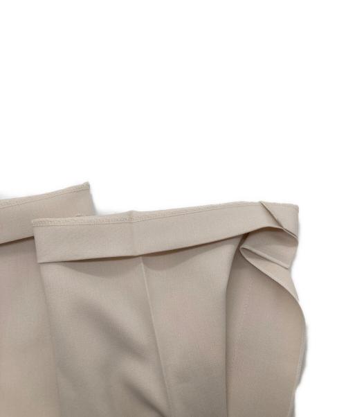 CAPRICIEUX LE'MAGE（カプリシューレマージュ）CAPRICIEUX LE'MAGE (カプリシューレマージュ) ワイドスラックス ベージュ サイズ:38 未使用品の古着・服飾アイテム