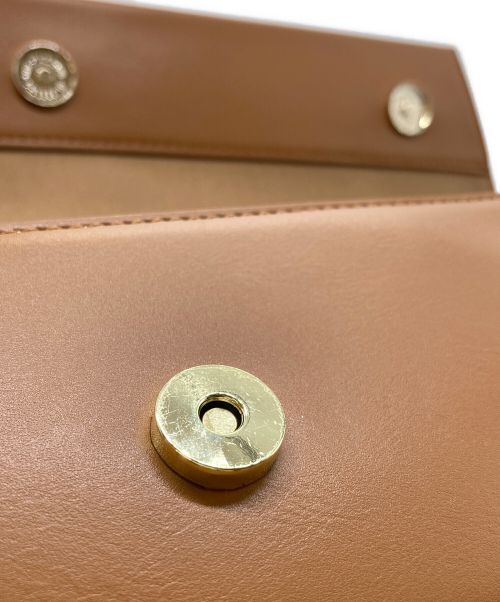 CAPRICIEUX LE'MAGE（カプリシューレマージュ）CAPRICIEUX LE'MAGE (カプリシューレマージュ) ミニマルロールバッグ ブラウンの古着・服飾アイテム